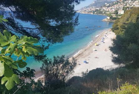Charmant 2 Pieces Vue Sur Mer Et Monte-Carlo A Roquebrune Cap Martin Luaran gambar