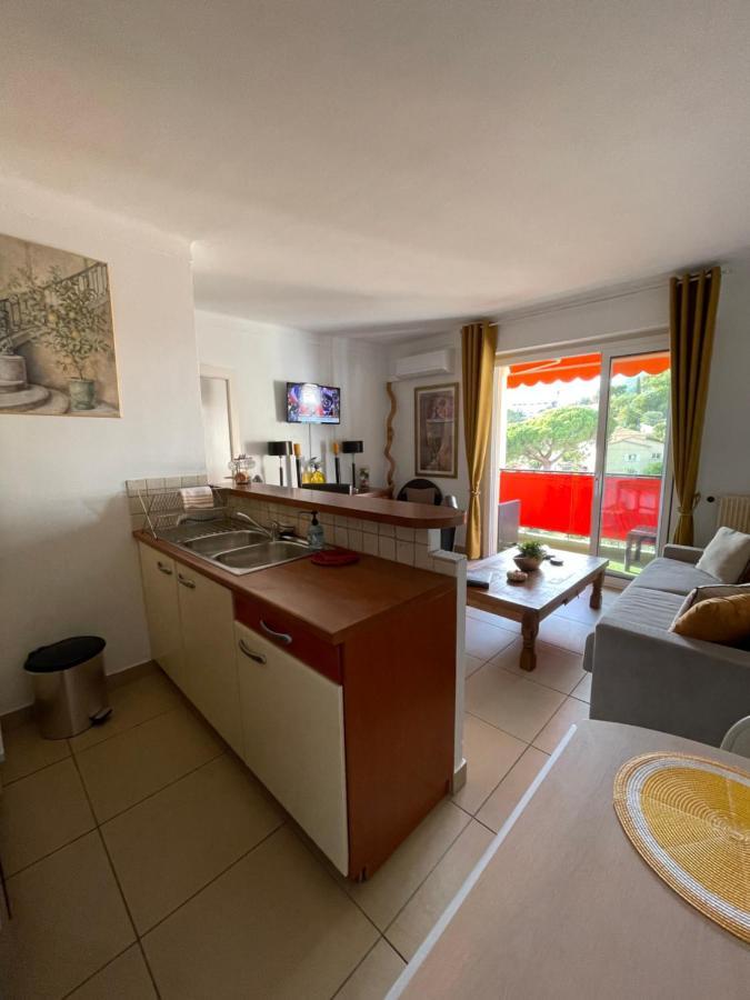 Charmant 2 Pieces Vue Sur Mer Et Monte-Carlo A Roquebrune Cap Martin Luaran gambar